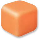 Building Block - Bright Orange-Red icon