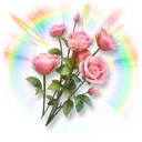 Colorful Rose icon