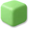 Building Block - Apple Green