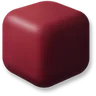 Building Block - Deep Wine Red