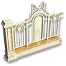 Emberpup-Inspired Garden Fence