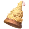 Fluffy Ice Cream Cone