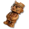 Wood-Carved Figure