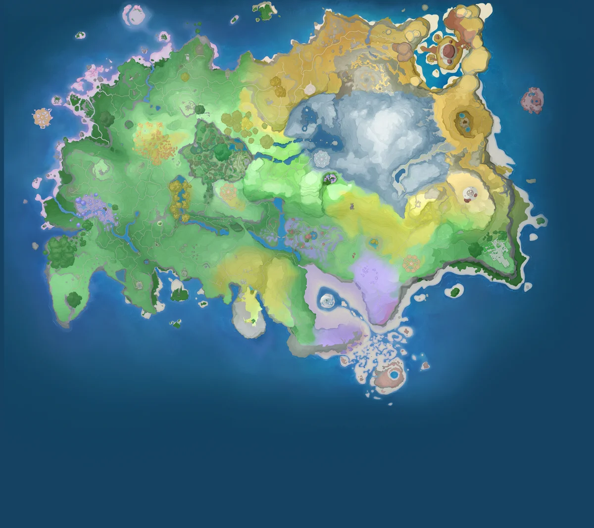 Map of Rosetower Woods